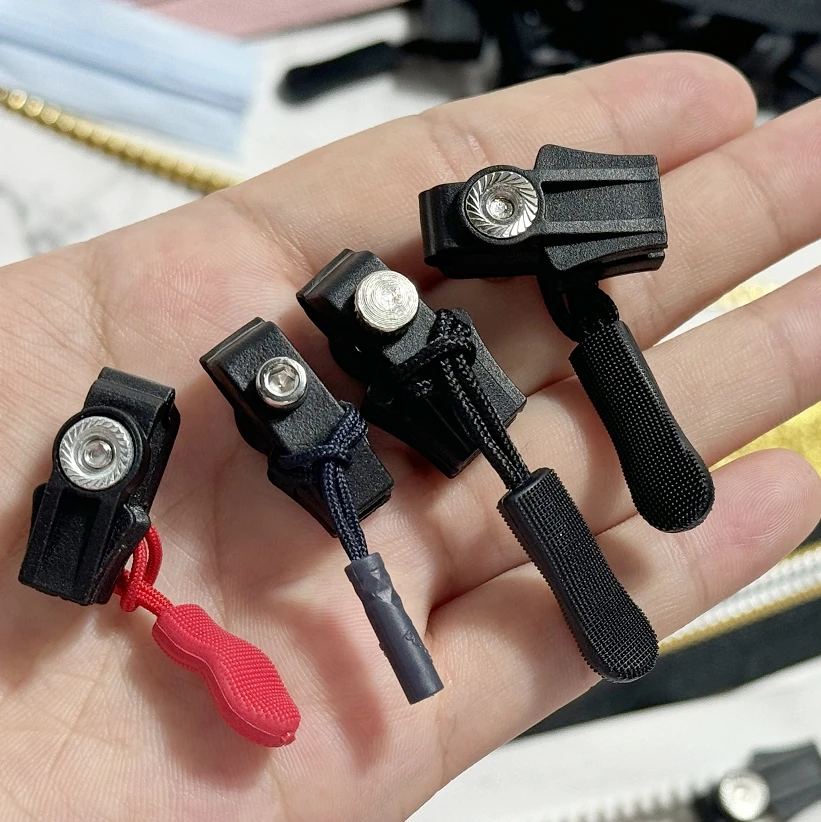Universal Instant Zipper Repair Replacement Kit Durable Fix Zipper Sliding Teeth Rescue Screw Zipper Head RU