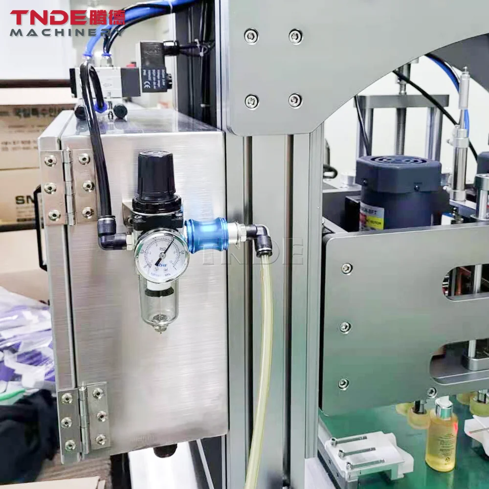 Hot Selling Products 2025 Desktop Fully Automatic Cosmetics Glass Bottles Plastic Bottles Capping Machine