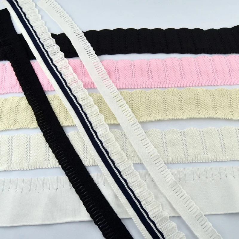 
Новинка жаккардовые полые ребристые манжеты воротник свитер вязаная нить Женская одежда Аксессуары «сделай сам» 