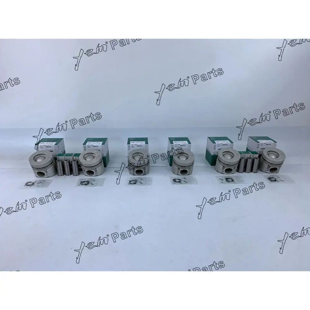 Machinery Engines Parts DB58 Piston Kit Fit for Doosan Engine