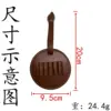 Golf ball peg storage case (brown)