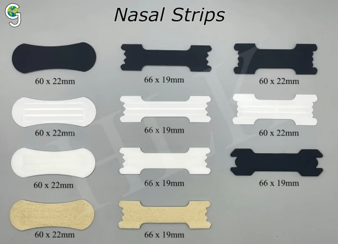 HLK Custom LOGO Extra Strength Nasen Strips Nasenstrips Nosestrips Nose Breathe Strips Scented 3 Bars Nasal Strip for Athletes