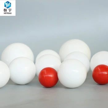 High Precision 0.8mm - 150mm 10mm Solid Hollow Delrin Ball POM PP Nylon PTFE Hard Plastic Ball for Slide