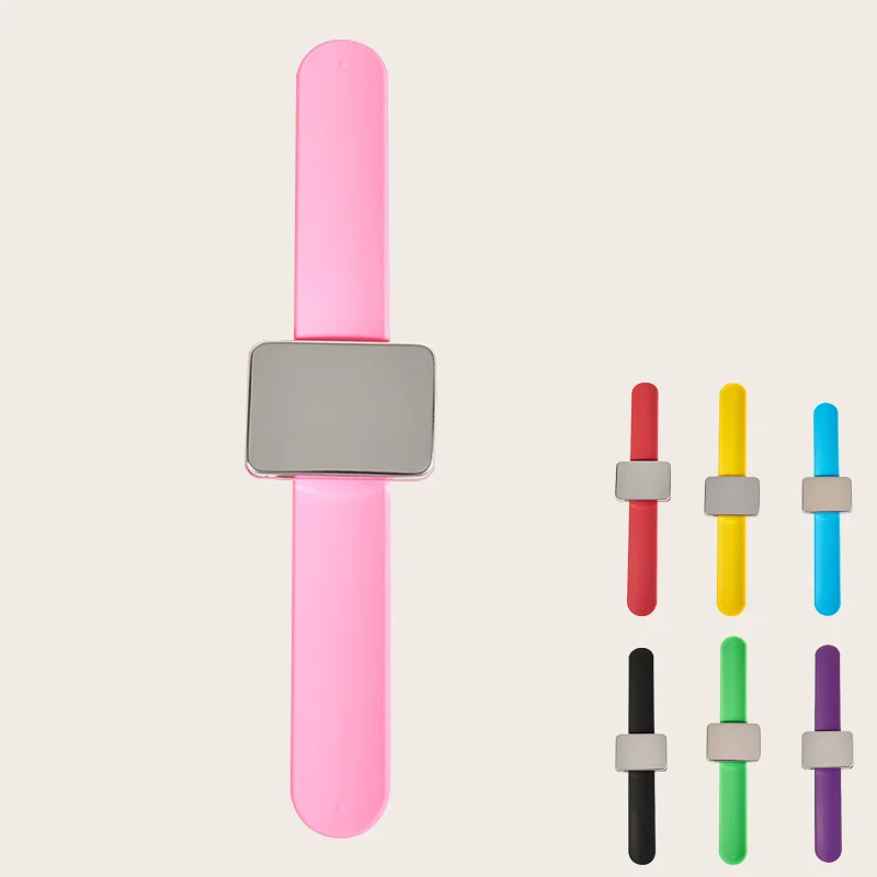 Wanmei Professional Pin Cushions Hairgrips Wrist Strap Belt Hair Style Maker Tools Silicone Hair Clip Holder Magnetic Wristband
