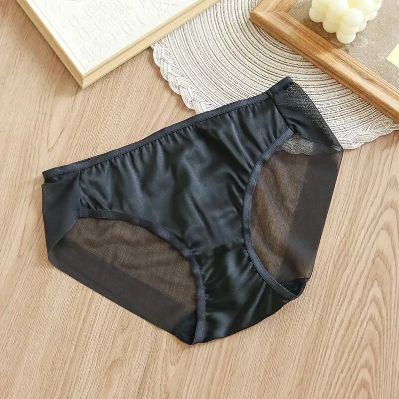 Tang Women Silk Briefs Underwear Breathable Woman Silk Panties Buy Silk Men Boxer Underwear 8355