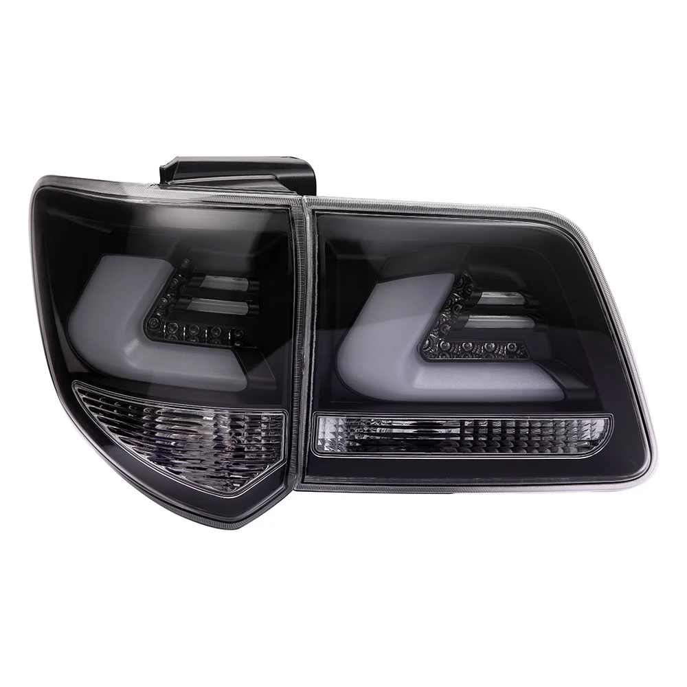 Vland LED Tail Lights With Amber Turn Signal FOR Toyota Fortuner 1Th Gen (KUN60) 2011 2012 2013 2014 2015 factory