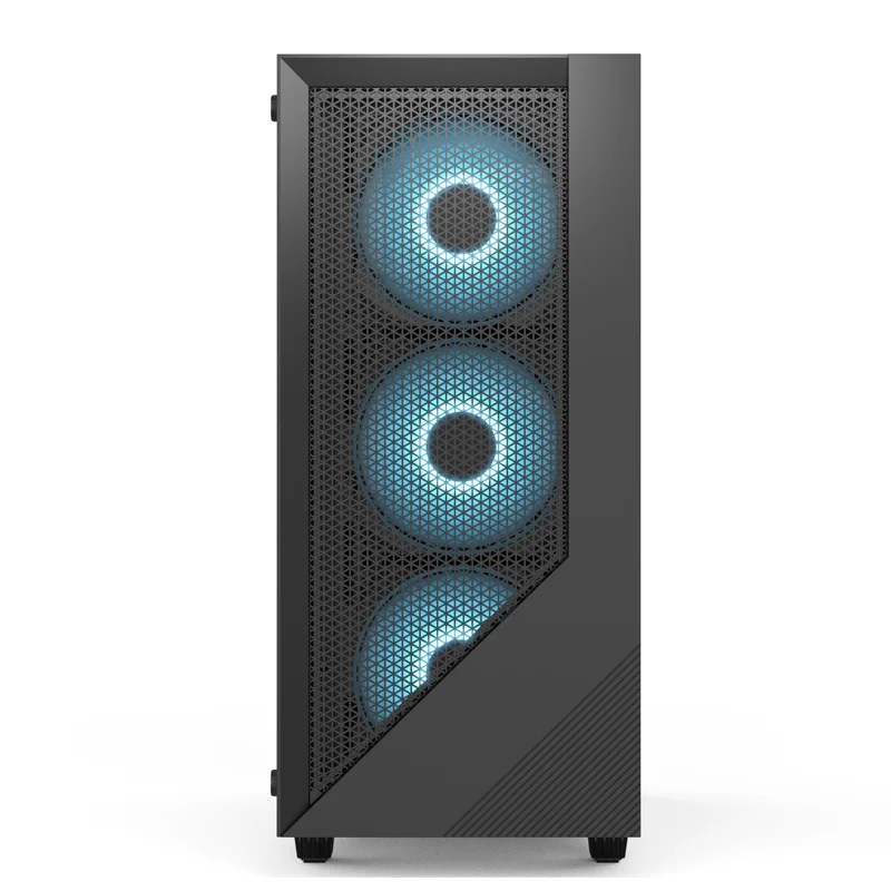 New Design ATX HD USB3.0 Tempered Glass Computer Case for Gaming PC Towers Used for Desktop Manufacturer