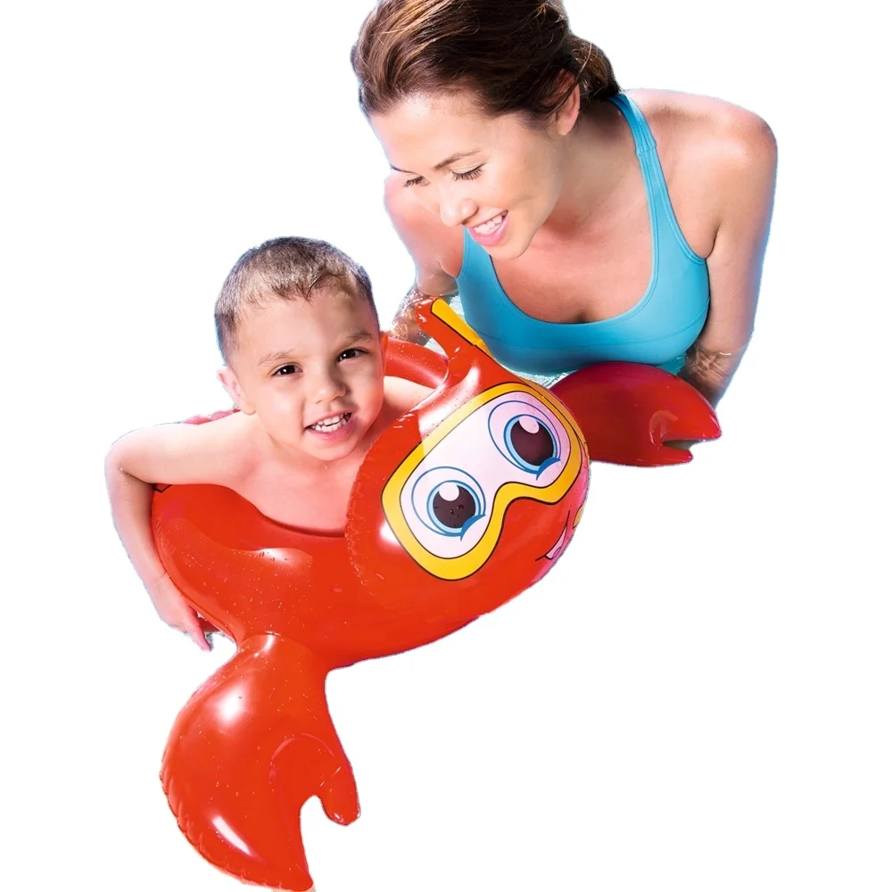 Inflatable Sea Creatures Kids Swimming Rings Swimming Pool 3 Colours 36112 