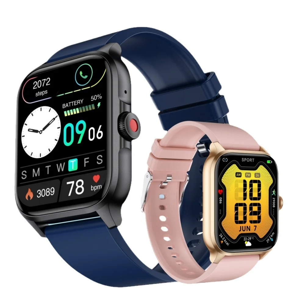 QX15 Fitness Watches Dial Call Breathing Exercise Voice Assistant  Game Heart Rate SpO2 Tracker 100+Sport Modes Smartwatch