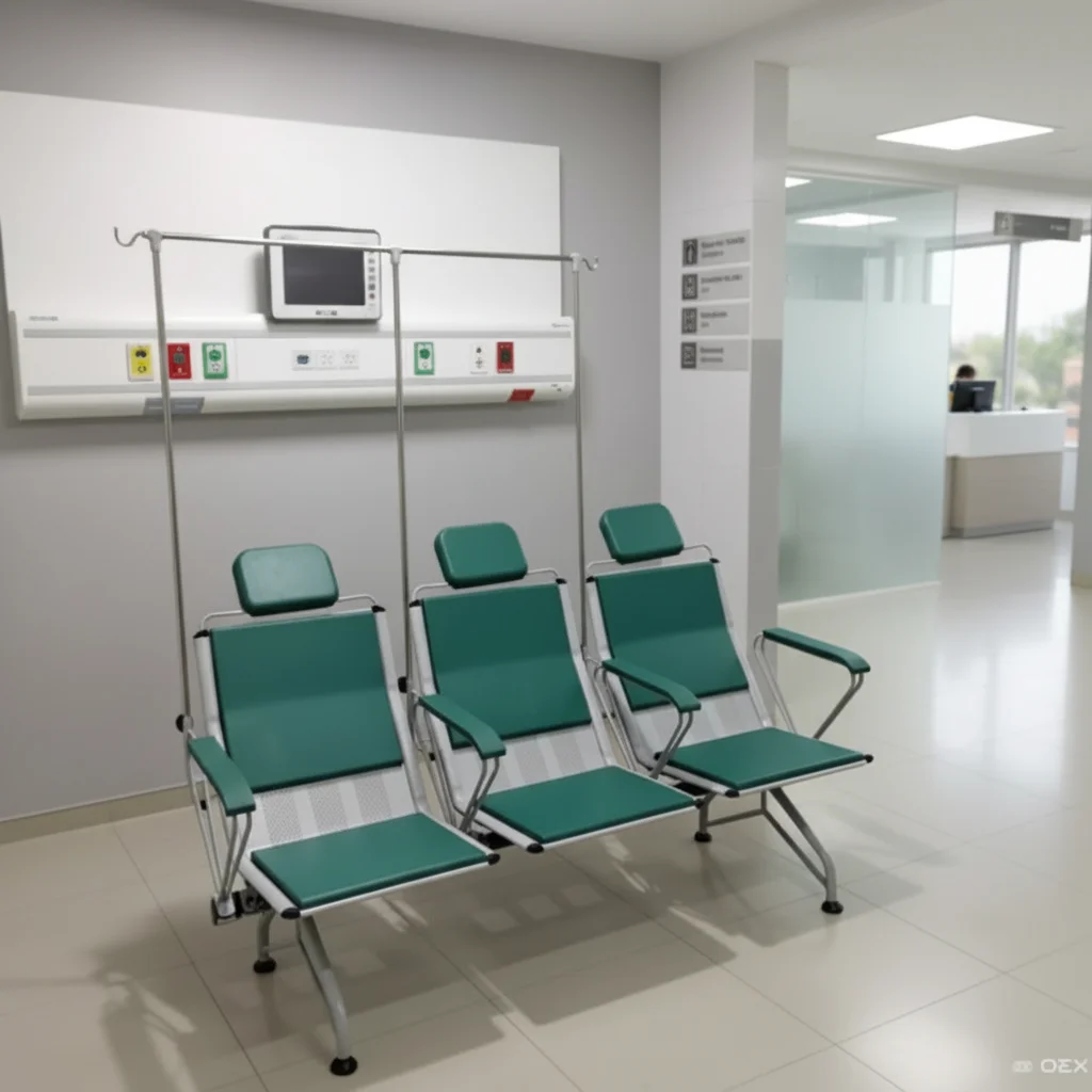 Waterproof Polyurethane Medical Ward Seating System Solutions 6