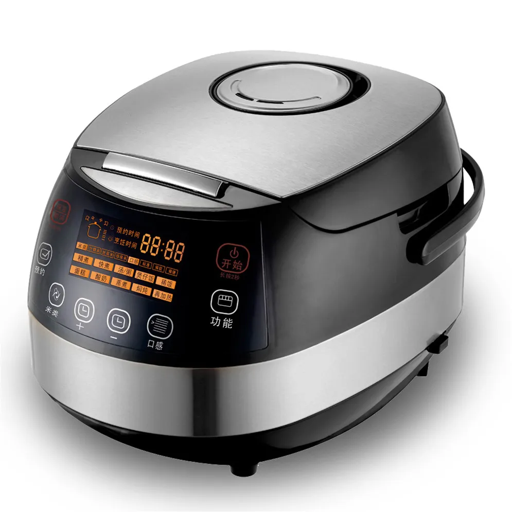 voltage: 220V Smart rice cooker 5L Rice Cooker Multi-Function Rice Cooker  Square modern rice cooker