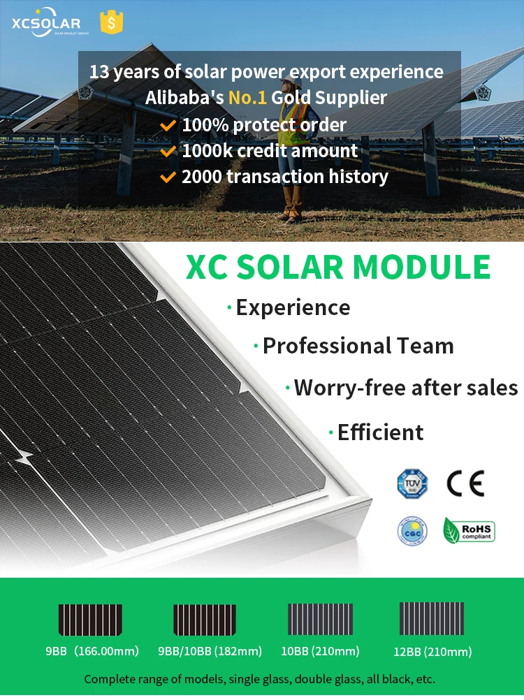 Hot selling waterproof 100w 300W 320W 350w mono/poly flexible solar panel factory