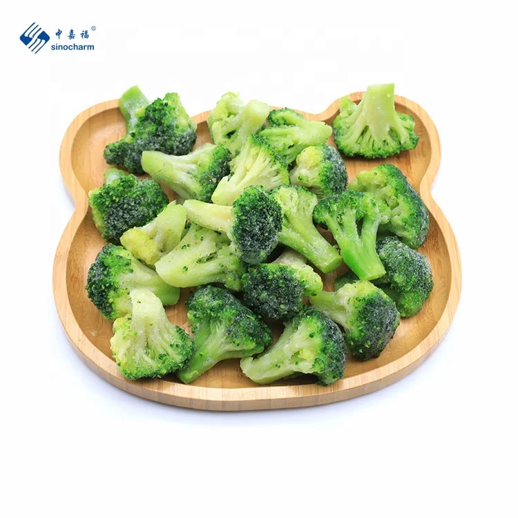 High Quality New Crop1-3cm 2-4cm 3-5cm 4-6cm IQF Frozen Broccoli