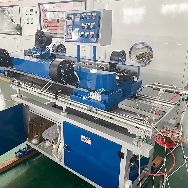 Automatic Water Waste Pipe Making Machine  Pvc Conduit Extruder Plastic Single Wall Corrugated Pipe Extrusion Making Machine