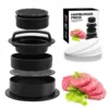 Black hamburger + 100 sheets of silicone paper