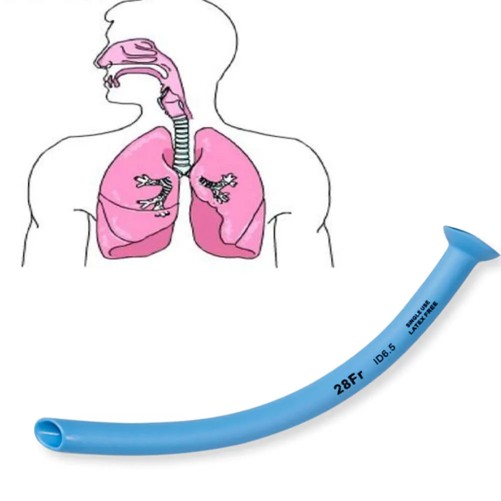 Steril Trumpet Nasal Airway With Medical Pvc Nasopharyngeal Tube