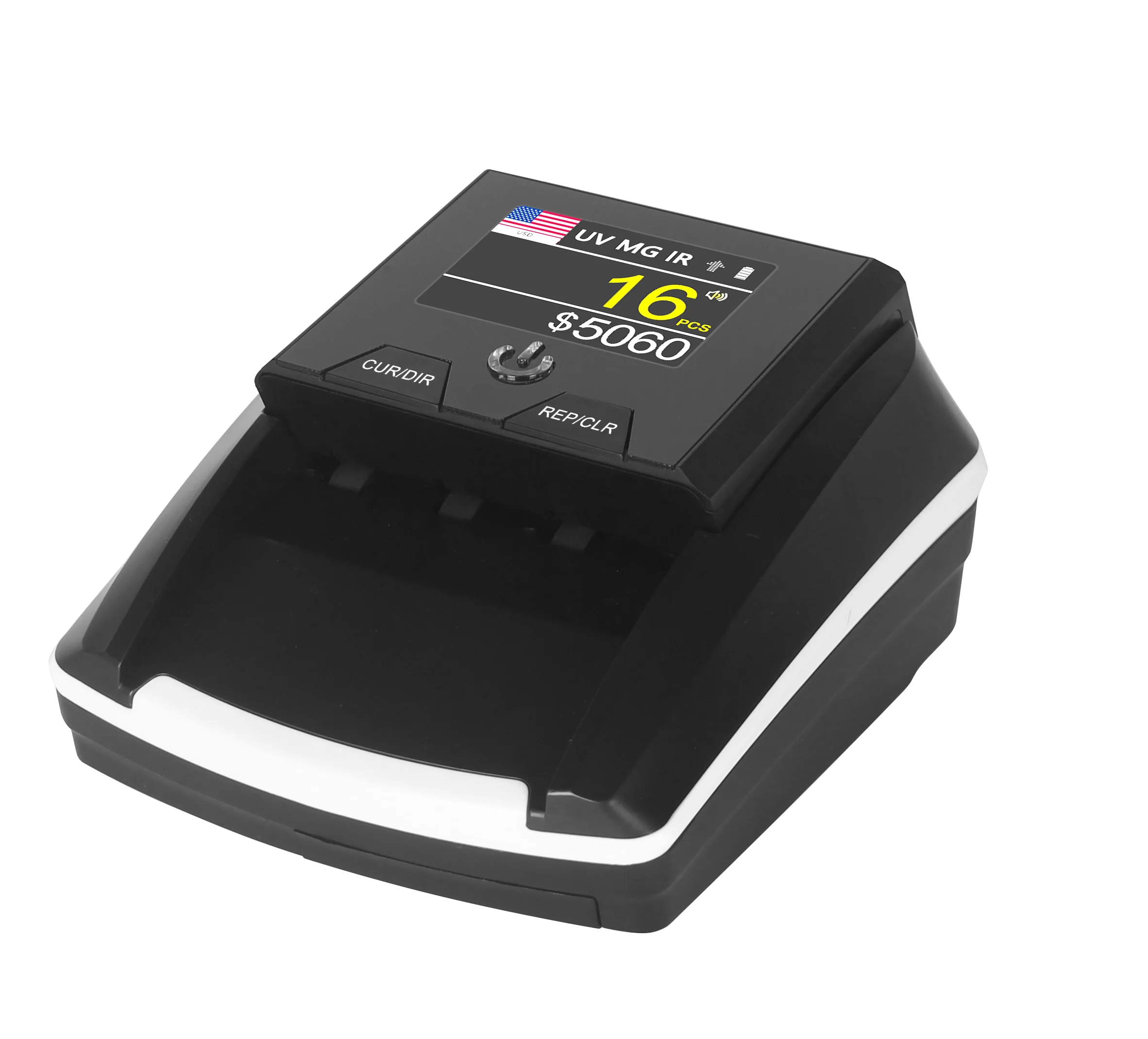 AL-136T Printing Bill Checker Currency Money Counterfeit Banknote Detector EURO USD  Fake UV Count Machine