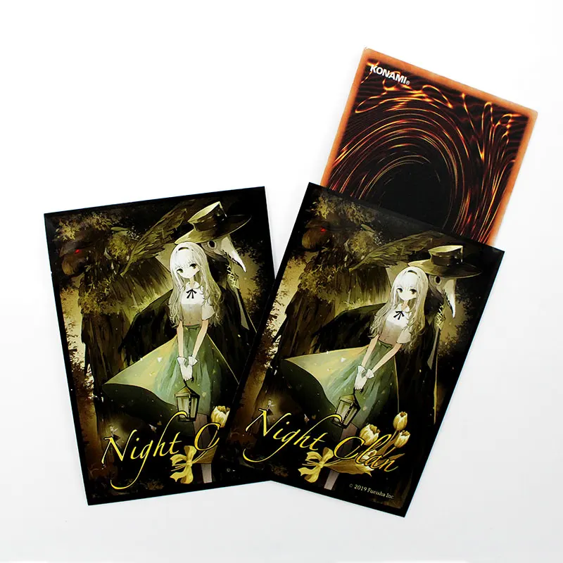 アニメカードスリーブアートプリントセクシーホログラフィック遊戯王