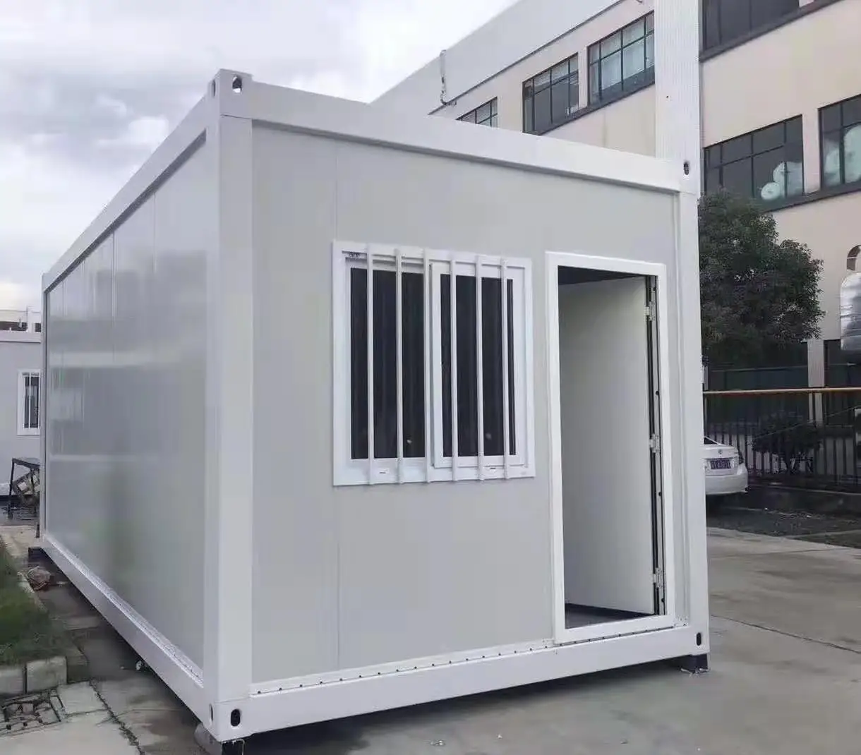 Modular Portable Oil Gas Field Housing Temporary Classrooms Worker Camp Office Building Flat Pack Container House