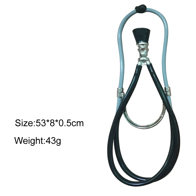 Высококачественный пластиковый стетоскоп Студенческая игрушка-стетоскоп косплей униформа врача и медсестры реквизит костюм для