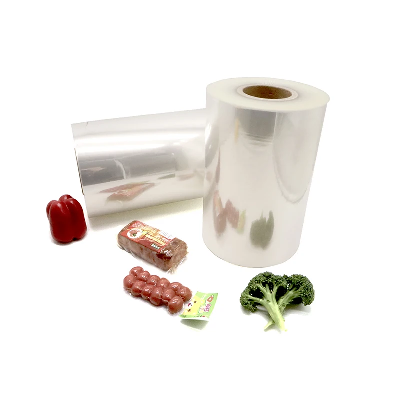 蓝色pvc拉伸包装食品聚乙烯基bopp泡包pe包装接枝收缩包装膜