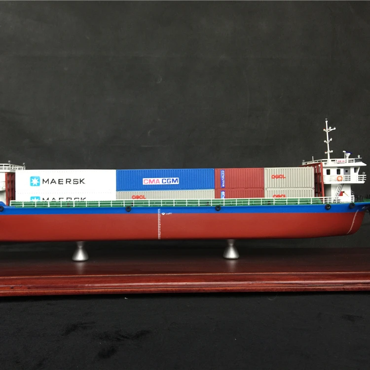 80cm container ship model Custom shipping scale model Vyborg ShipyardO.A.S ship model