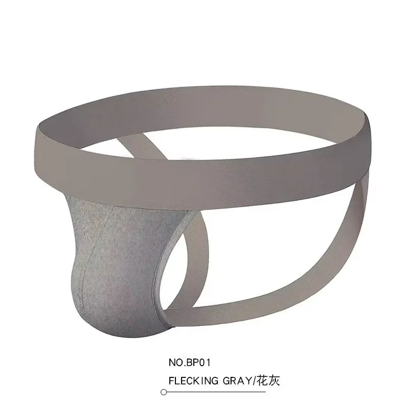 Hot Selling Male Sexy Briefs Nylon Jockstrap Athletic Supporter Erotic Breathable Thong for Gay