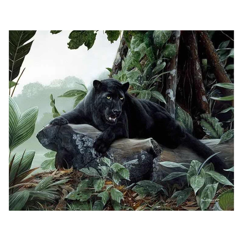 black panther diamond painting