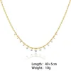 Collana con nappa in oro