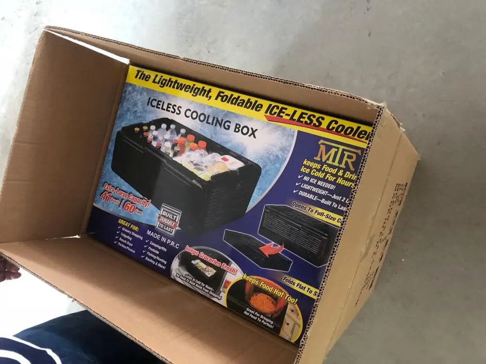 Hs Plastic Cooler Foldable Flip Epp Foam Ice Chest Styrofoam Shipping