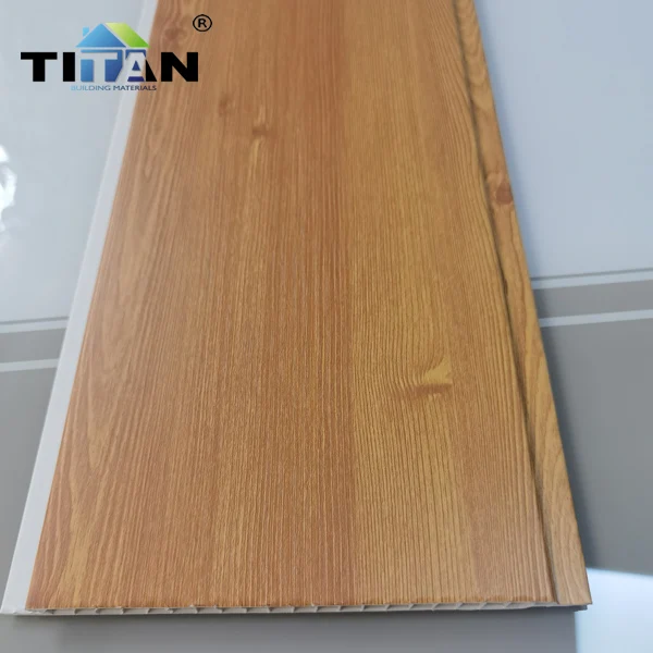 Modern Style Multi Wood Grain Designs Laminated False Sky PVC Ceiling in China