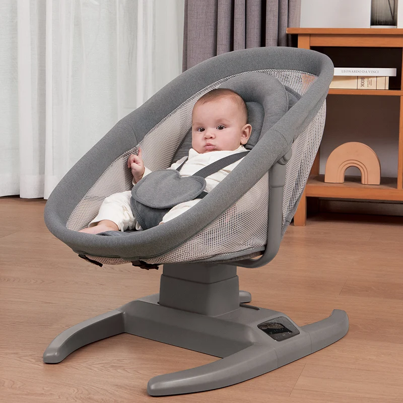 Factory Direct Supply Swing in Different Directions Baby Swings Crib Automatic Baby Cradle Bassinet for Infants