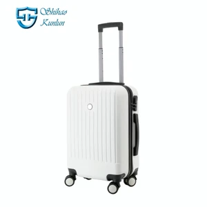 High Quality 20 Inch  Fashionable Blue ABS Trolley Suitcase Good for Carry-On Travel with Spinner Wheels Carry-On Luggage
