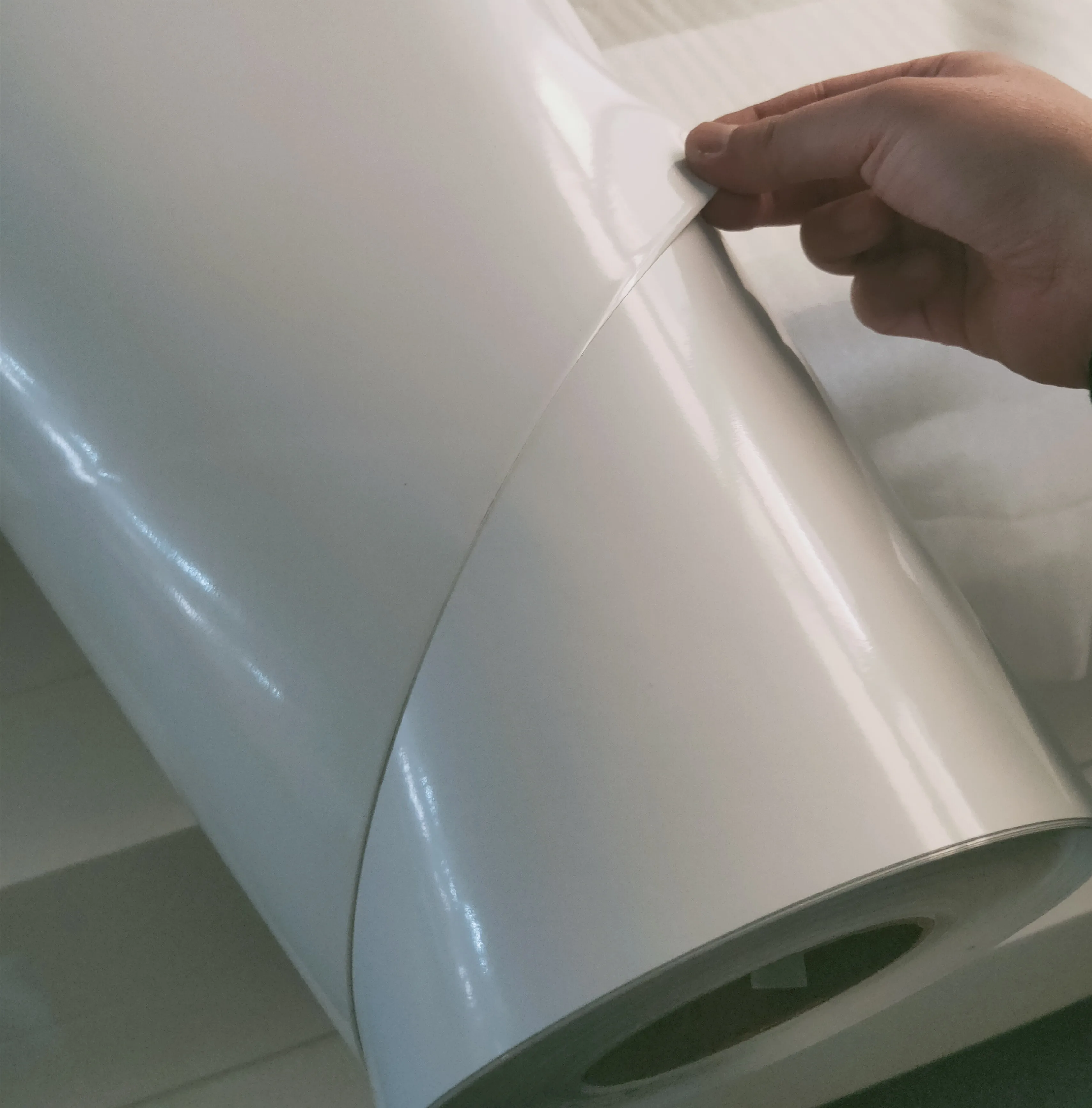 Inkjet Media Flex Printing Synthetic Paper Self Adhesive Vinyl Rolls