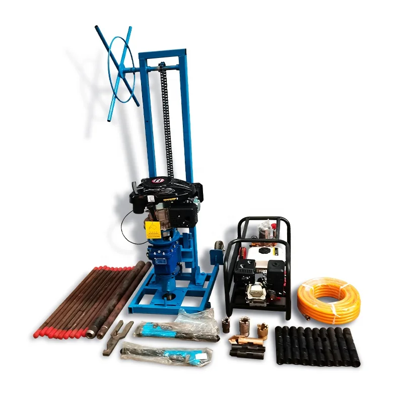 Good Quality Mini Rotary Core Drilling Rig Small Portable Geological Core  Drill Rig for Sale