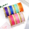 glitter ribbon