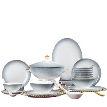 Classic Saudi Arabia Stoneware Dinner Set China Factory Rate For ...