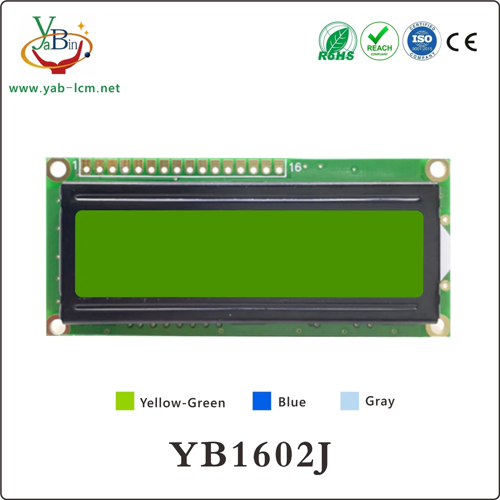 High Quality 16x2 Characters Lcd Display Module With Spi Iic I2c