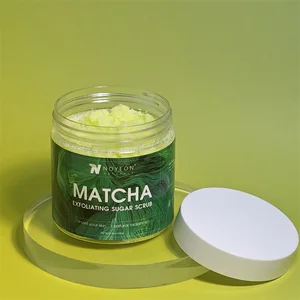 Matcha Soft Exfoliating Facial and Body Scrub for Dead Skin, Suitable for All Skin Types