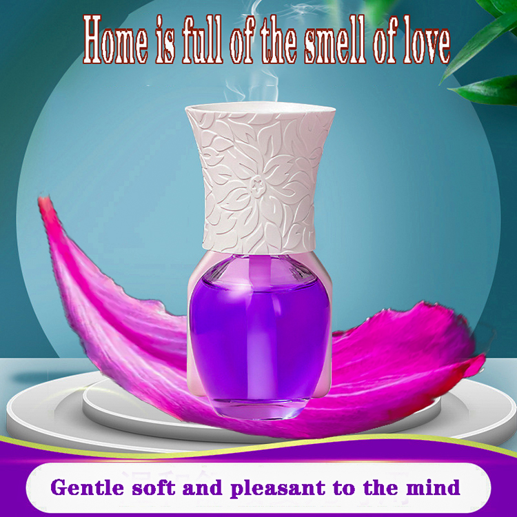 Factory Wholesale New Shape Indoor Use Glass Bottle Plugin Aromatherapy