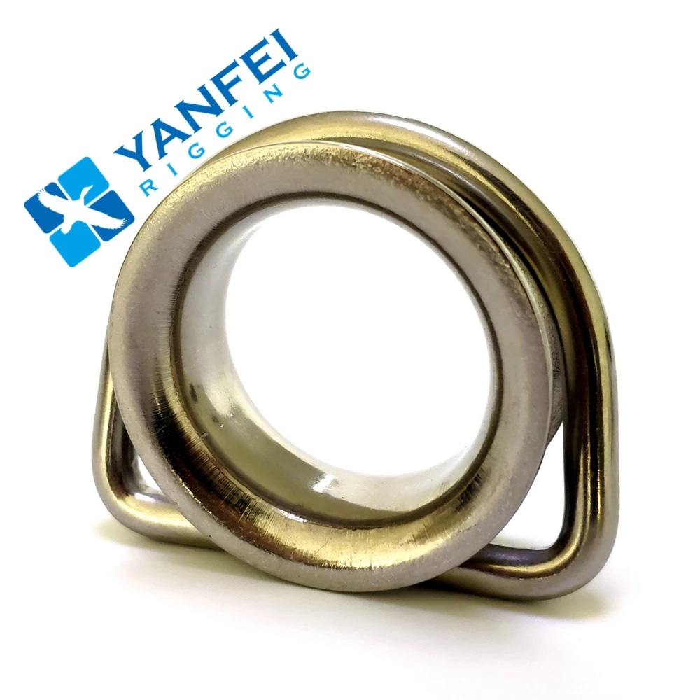 High Quality Riggings Hardware Wire Rope Round Thimble With D Ring ...