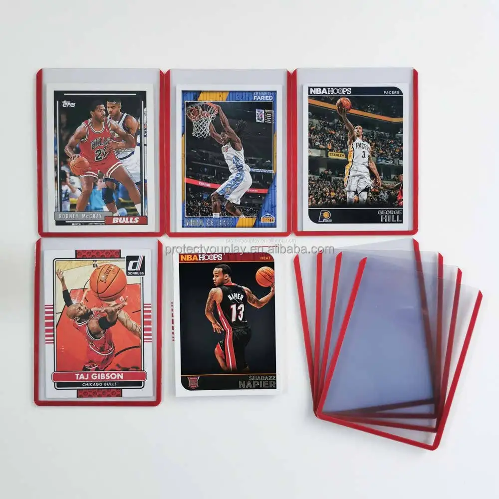 35pt Toploader Top Loader Topload 3x4 Trading Cards Sports Cards