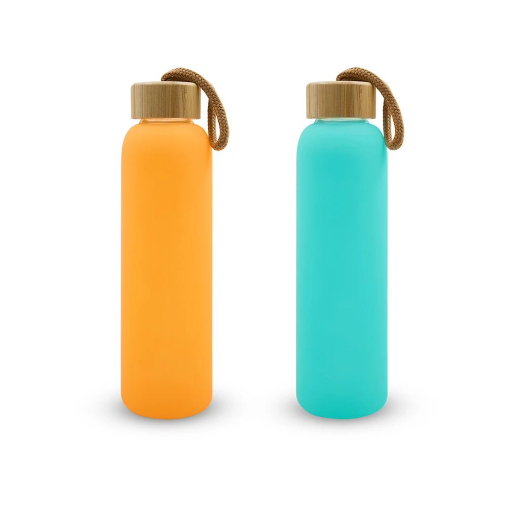 Wholesale DIY 20oz Frosted Multi Color Sublimation No Straw Blanks for  Purse Stanley Glass with Bamboo Lid and Rope Water Bottle - China Water  Bottle That Keeps Water Cold for 24 Hours