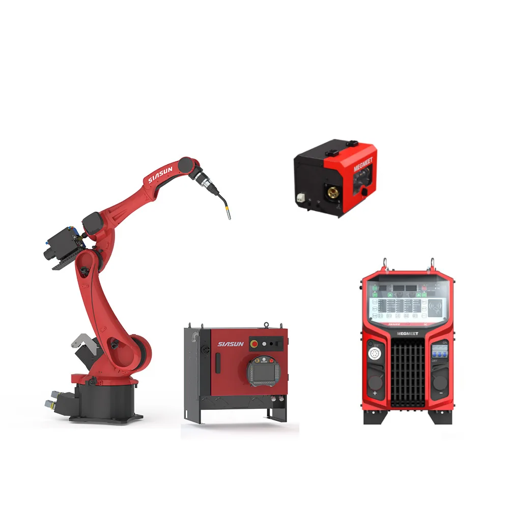 Collaborative Axis Automatic MIG Welding Robot for Steel Pipe Core Motor  Component High Precision Welder