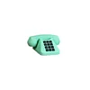 Téléphone vintage vert