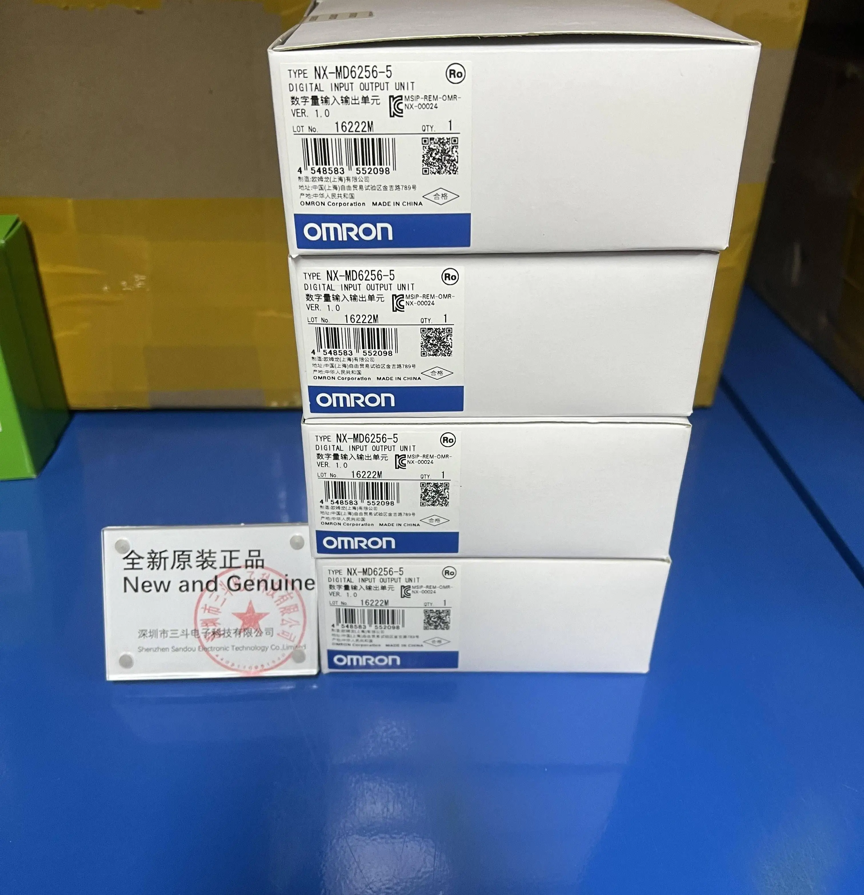 OMRON Digital Input Unit NX-MD6256-5