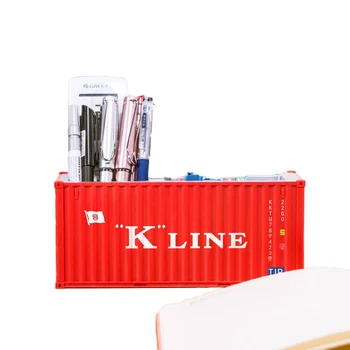 Creative Office Desktop Storage Container Customized Corporate Gift 1:30 Shipping Model Storage Boxes & Bins