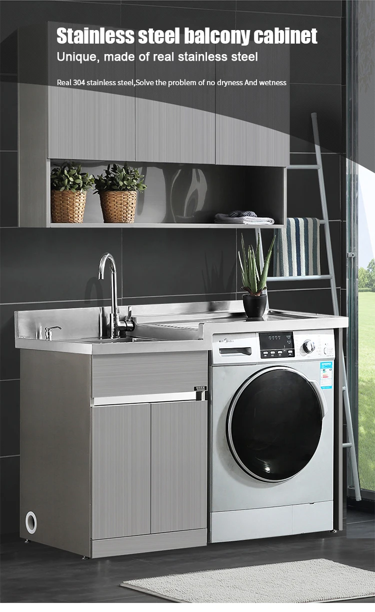 Modern Laundry Set Furniture Mirrored Exported