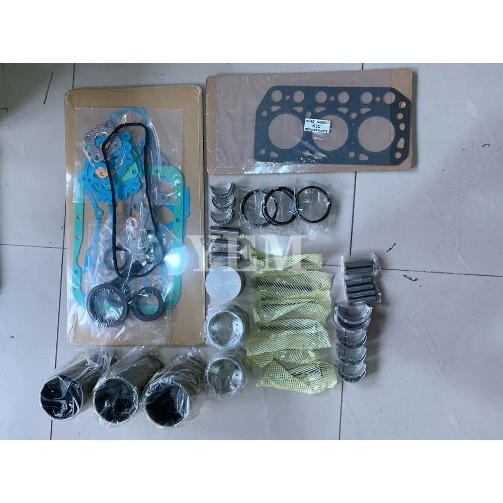 K3C Cylinder Liner and Gasket Kit With Bearing Valve Guide for Mitsubishi Engine Parts Replaces