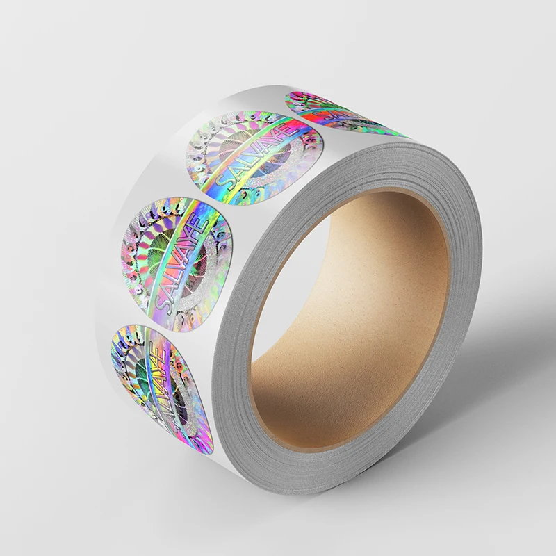 Custom UV INK Optical Clear Lamination Variable Holo Stickers 3D Hologram Inkjet Printable Holographic Sticker Roll